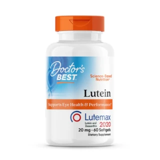 Doctor's Best Lutein with Lutemax 2020, 20 mg, 60 Softgels in Pakistan