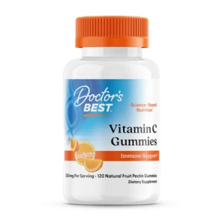 Doctor's Best Vitamin C Gummies, Orange Bliss, 125 mg, 120 Gummies in Pakistan