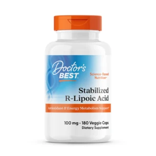 Doctor's Best Stabilized R-Lipoic Acid, 100 mg, 180 Caps in Pakistan