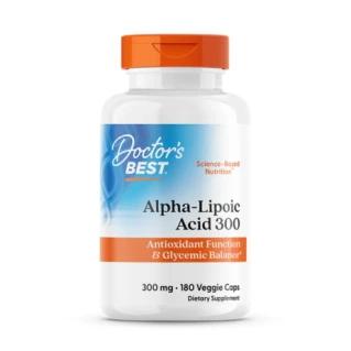 Doctor's Best Alpha-Lipoic Acid 300, 300 mg, 180 Veggie Caps in Pakistan