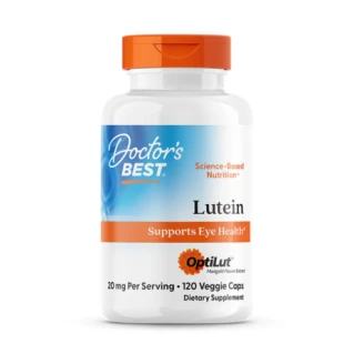 Doctor's Best Lutein from OptiLut, 20 mg Per Serving, 120 Veggie Caps in Pakistan