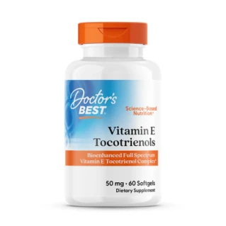 Doctor's Best Vitamin E Tocotrienols, 50 mg, 60 Softgels in Pakistan