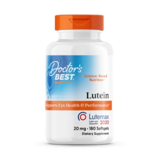 Doctor's Best Lutein with Lutemax 2020, 20 mg, 180 Softgels in Pakistan