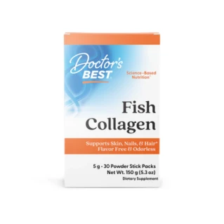 Doctor's Best Fish Collagen with Naticol, 5 g, 30 Powder Stick Packs in Pakistan