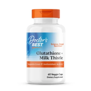 Doctor's Best Glutathione + Milk Thistle, 60 Veggie Caps in Pakistan