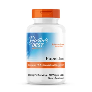Doctor's Best Fucoidan, 600mg Per Serving, 60 Veggie Caps in Pakistan