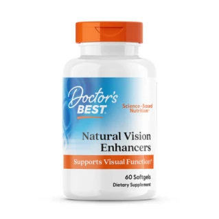 Doctor's Best Natural Vision Enhancers with FloraGlo Lutein, 60 Softgels in Pakistan