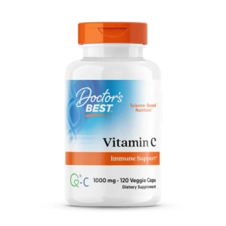 Doctor's Best Vitamin C with Q-C, 1,000 mg, 120 Veggie Caps in Pakistan