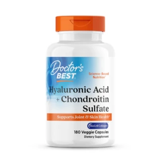 Doctor's Best Hyaluronic Acid + Chondroitin Sulfate, 180 Veggie Caps in Pakistan