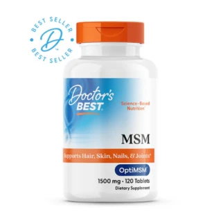 Doctor's Best MSM with OptiMSM, 1,500 mg, 120 Tablets in Pakistan