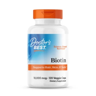 Doctor's Best Biotin, 10,000 mcg, 120 Veggie Caps in Pakistan