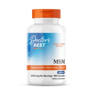 Doctor's Best MSM with OptiMSM, 3,000 mg Per Serving, 180 Capsules in Pakistan