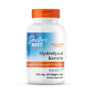 Doctor's Best Hydrolyzed Keratin, 500 mg, 60 Veggie Caps in Pakistan