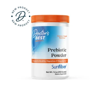 Doctor's Best Prebiotic Powder, Sunfiber®, Unflavored, 7.4 oz (210 g) in Pakistan