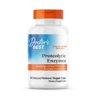 Doctor's Best Proteolytic Enzymes, 90 Delayed Release Veggie Caps in Pakistan