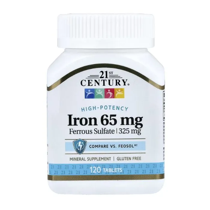 21st Century, Iron, 65 mg, 120 Tablets in Pakistan