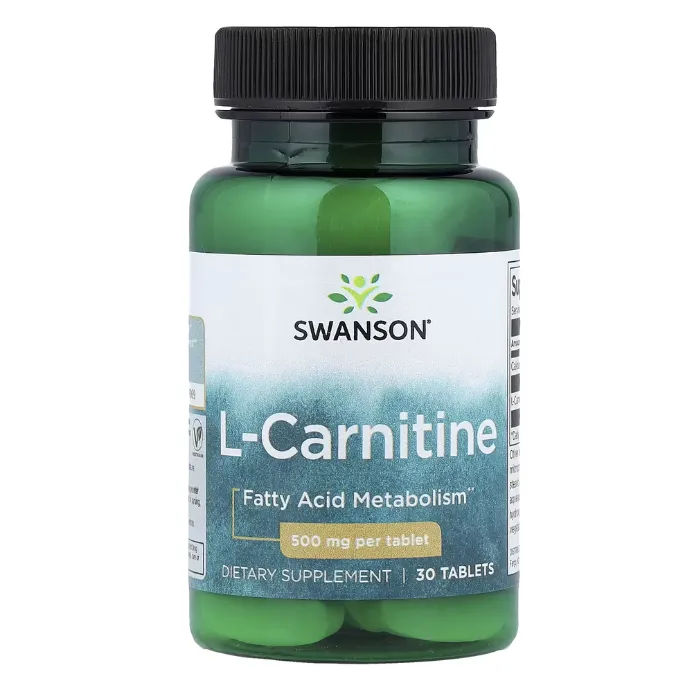 Swanson, L-Carnitine, 30 Tablets in Pakistan