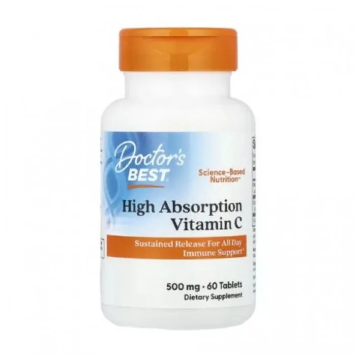 Doctor's Best, High Absorption Vitamin C, 60 Tablets in Pakistan