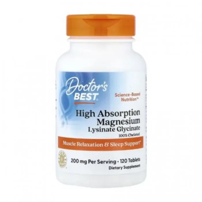Doctor's Best, High Absorption Magnesium, 120 Tablets in Pakistan