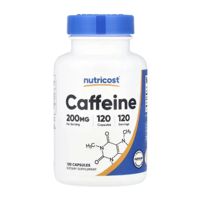 Nutricost, Caffeine, 200 mg, 120 Capsules in Pakistan