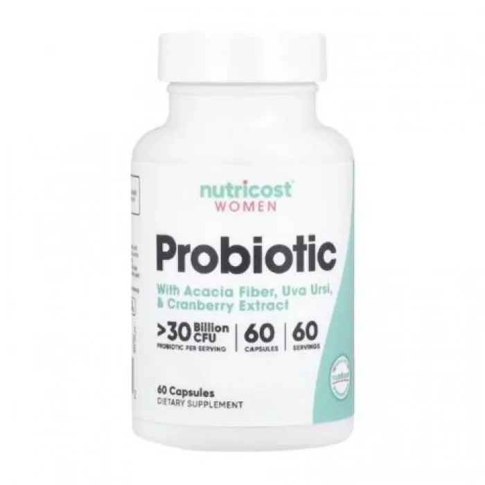 Nutricost, Women, Probiotic, >30 Billion CFU, 60 Capsules in Pakistan