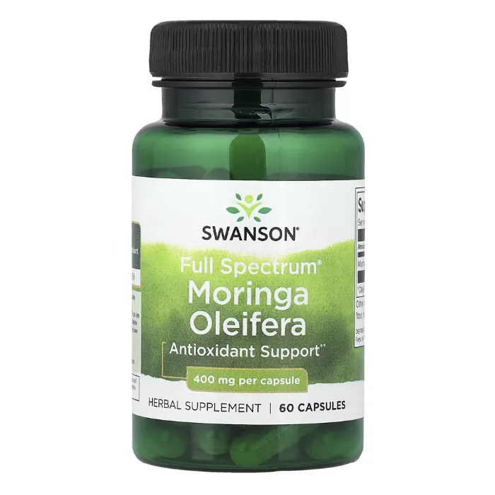 Swanson, Full Spectrum® Moringa Oleifera, 400 mg, 60 Capsules in Pakistan