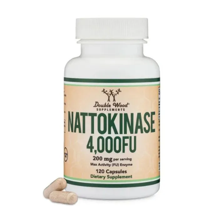 Double Wood Nattokinase 4,000FU, 200 mg, 120 Capsules in Pakistan