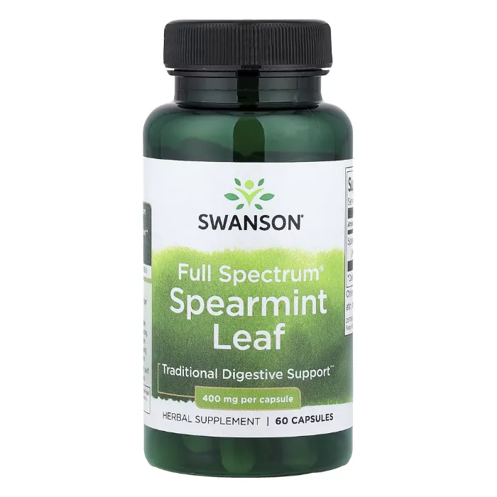 Swanson, Full Spectrum® Spearmint Leaf, 400 mg, 60 Capsules in Pakistan