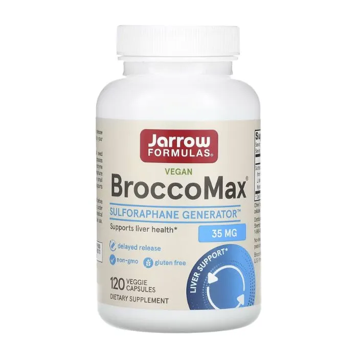Jarrow Formulas, Vegan BroccoMax, 35 mg, 120 Veggie Capsules in Pakistan