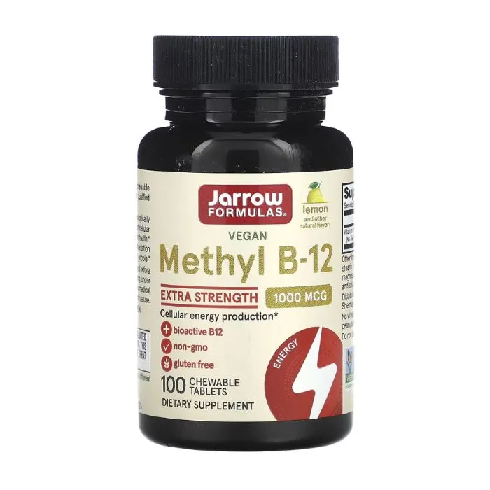 Jarrow Formulas, Methyl B-12, Lemon, 1,000 mcg, 100 Chewable Tablets in Pakistan