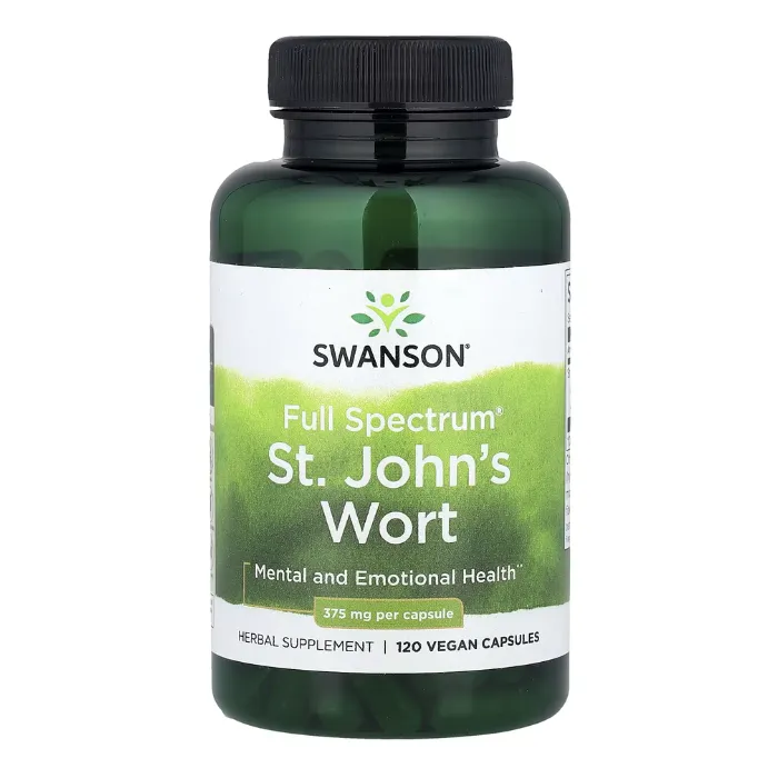 Swanson, Full Spectrum® St. John's Wort, 375 mg, 120 Vegan Capsules in Pakistan