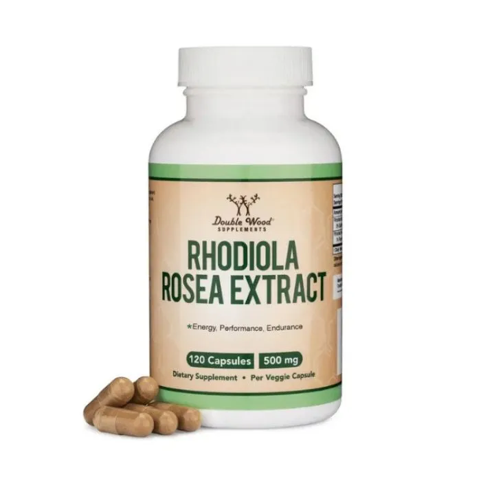 Double Wood Rhodiola Rosea Extract, 500 mg, 120 Capsules in Pakistan