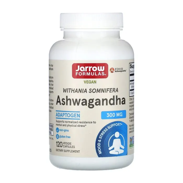 Jarrow Formulas, Ashwagandha, 300 mg, 120 Veggie Capsules in Pakistan