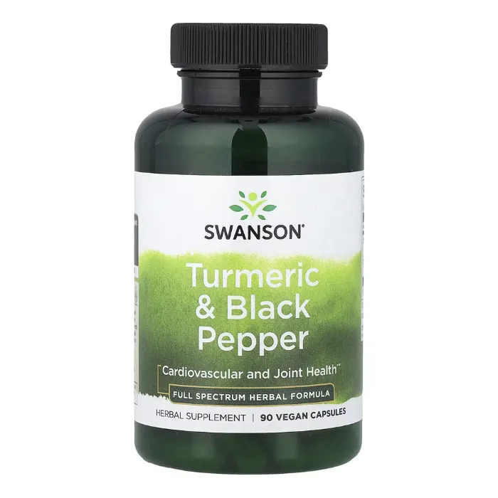 Swanson, Turmeric & Black Pepper, 90 Vegan Capsules in Pakistan