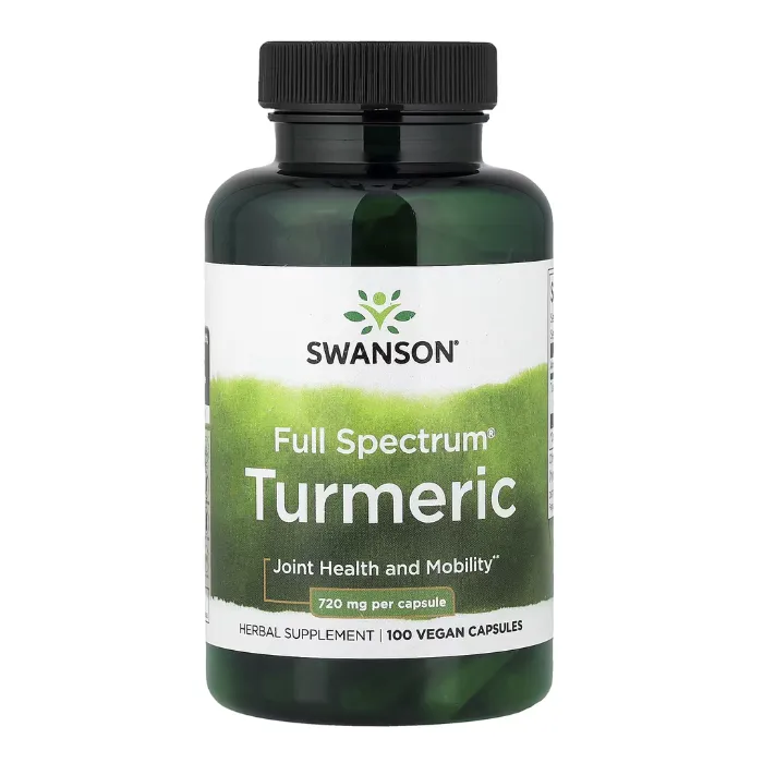 Swanson, Full Spectrum® Turmeric, 720 mg, 100 Vegan Capsules in Pakistan