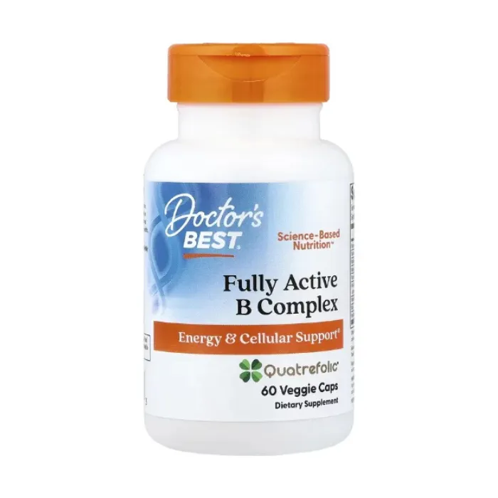 Doctor's Best, Fully Active B Complex, 60 Veggie Caps in Pakistan