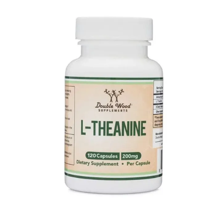 Double Wood L-Theanine, 200 mg, 120 Capsules in Pakistan
