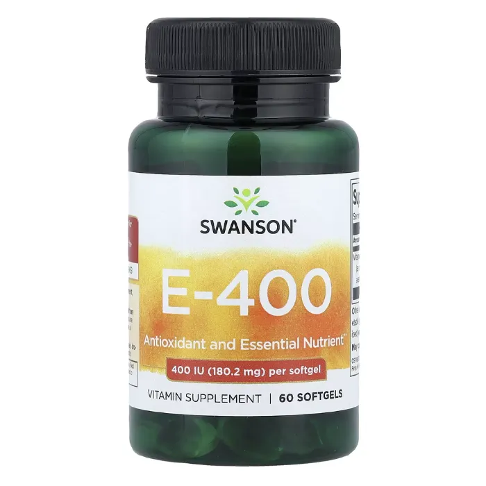 Swanson, Vitamin E-400, 180.2 mg (400 IU), 60 Softgels in Pakistan