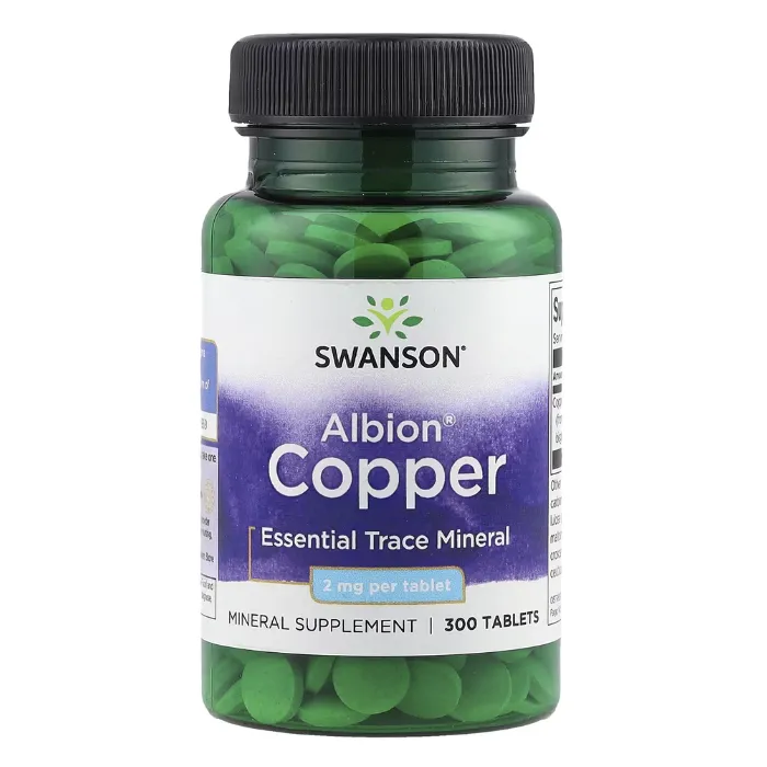 Swanson, Albion® Copper, 2 mg, 300 Tablets in Pakistan