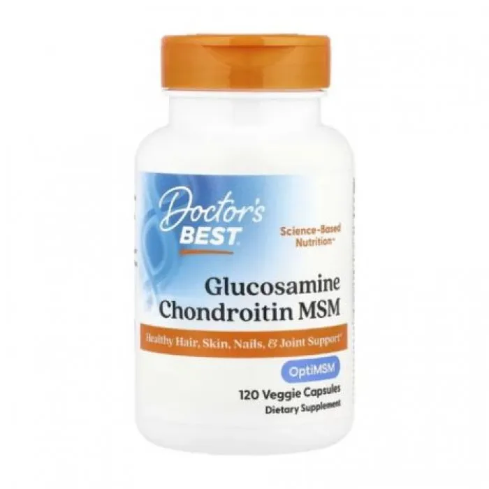 Doctor's Best, Glucosamine Chondroitin MSM, 120 Veggie Capsules in Pakistan