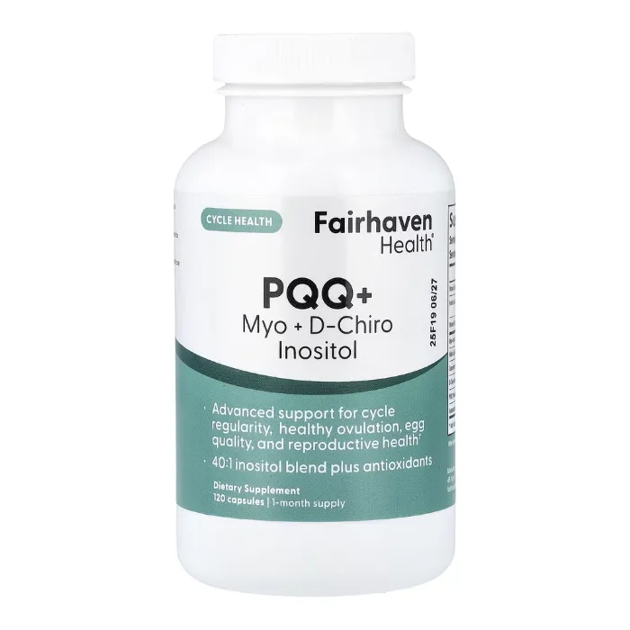 Fairhaven Health, PQQ + Myo + D-Chiro Inositol, 120 Capsules in Pakistan
