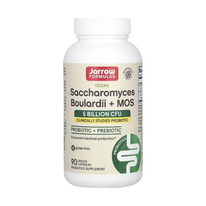 Jarrow Formulas, Vegan Saccharomyces Boulardii + MOS, 5 Billion CFU, 90 Veggie Capsules in Pakistan