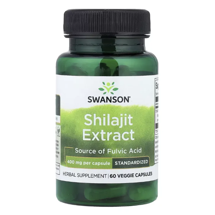Swanson, Shilajit Extract, Standardized, 400 mg, 60 Veggie Capsules in Pakistan