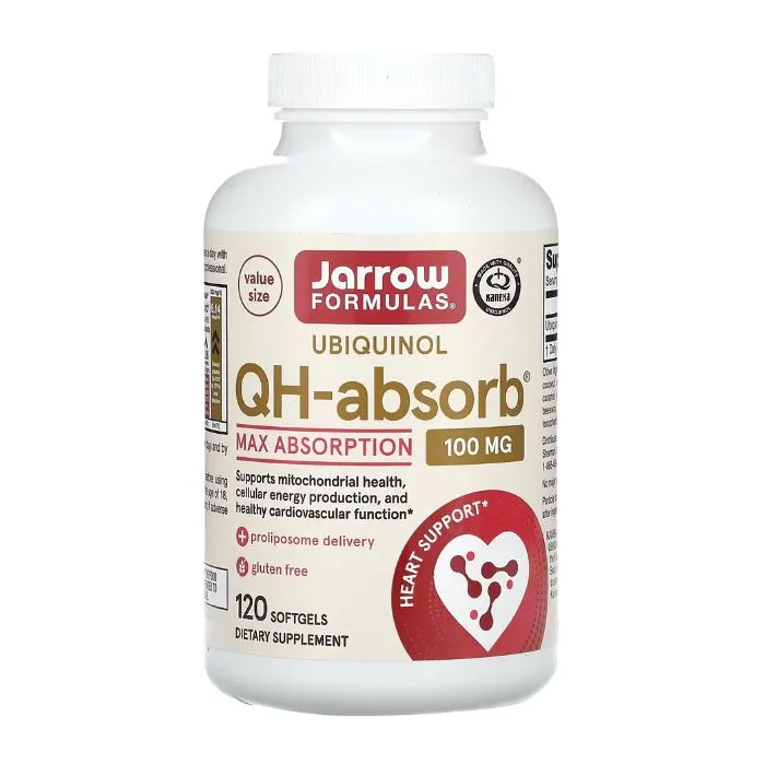 Jarrow Formulas, Ubiquinol, QH-Absorb, Max Absorption, 100 mg, 120 Softgels in Pakistan
