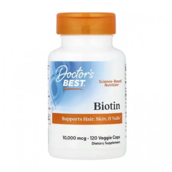 Doctor's Best, Biotin, 10,000 mcg, 120 Veggie Caps in Pakistan