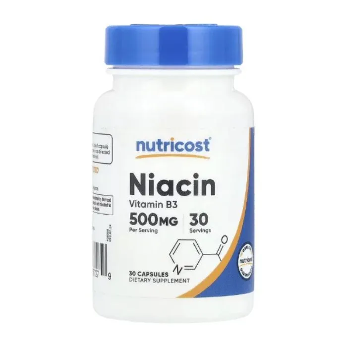 Nutricost, Niacin, 500 mg, 30 Capsules in Pakistan