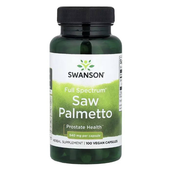 Swanson, Full Spectrum® Saw Palmetto, 540 mg, 100 Vegan Capsules in Pakistan