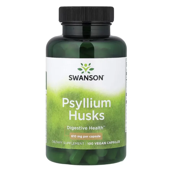 Swanson, Psyllium Husks, 610 mg, 100 Vegan Capsules in Pakistan