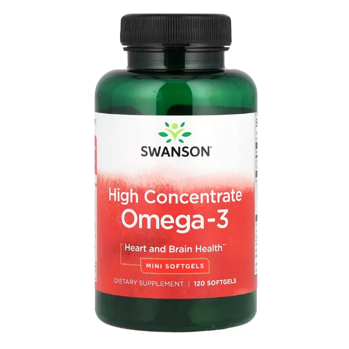 Swanson, Omega-3, High Concentrate , 120 Mini Softgels in Pakistan