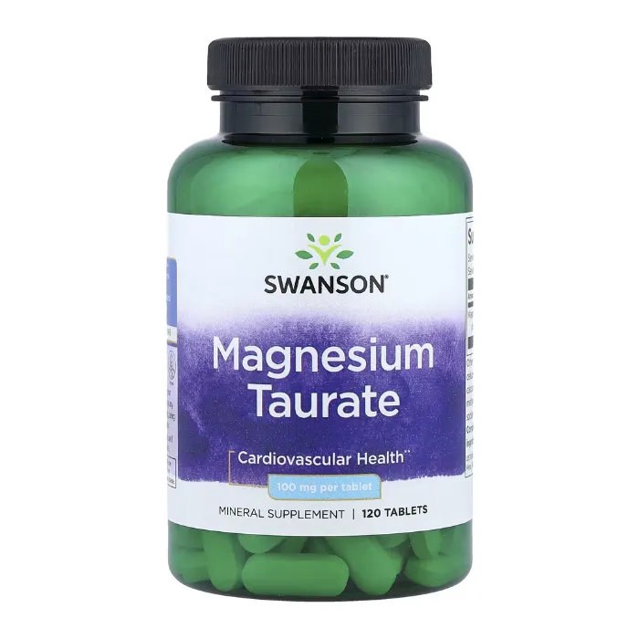 Swanson, Magnesium Taurate, 120 tablets (100 mg per Tablet) in Pakistan